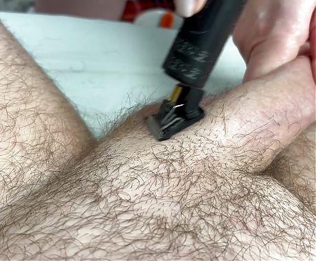 Lets help each other shave?