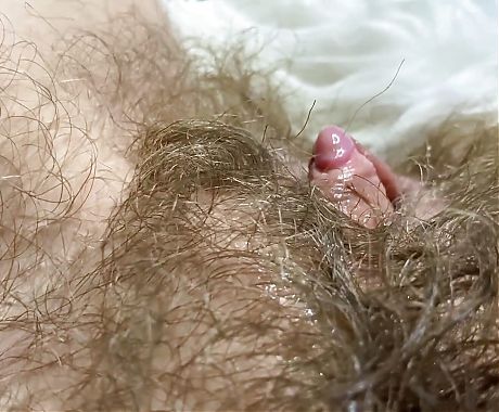 Huge erected clitoris fucking vagina deep inside big orgasm