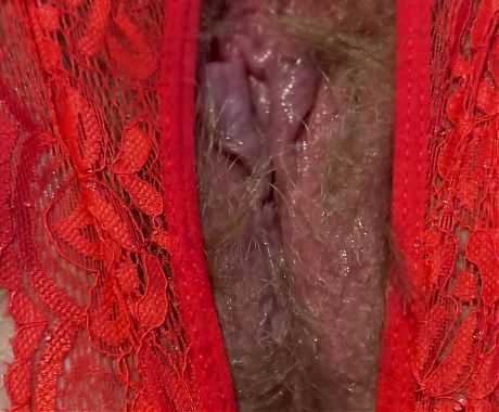 Hairy wet pussy just for you